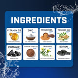 Sheer Strength Labs Alpha Supplement for Men - Clinically Backed Dose, Strongest Formula - Made in USA - Premium Blend of Fadogia Agrestis Tongkat Ali and Shilajit. 30 Servings