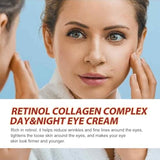 Retinol Day & Night Eye Cream Stick 4g Dual-Action Anti-Aging For Dark Circles & Puffiness