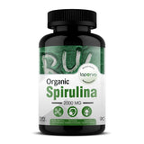 Laperva Organic Spirulina Capsules – 2000 mg | Daily Vitamins & Minerals | 90 Veggie Capsules