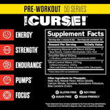 JNX Sports The Course! Pre-Workout: Pineapple Shred - Strength & Energy Boost
