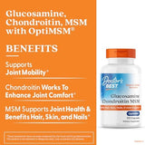 Doctor's Best, Glucosamine Chondroitin MSM, 120 Veggie Capsules