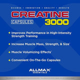 ALLMAX, Creatine 3000, 120 Capsules