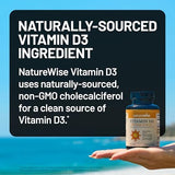 NatureWise, Vitamin D3, 50 mcg (2,000 IU), 360 Softgels