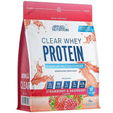 Applied Nutrition Clear Whey Isolate - High Protein Powder, Fruit Juice Style Flavors | Strawberry & Raspberry