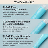 Paula's Choice CLEAR Acne Kit - 2% Salicylic Acid & 2.5% Benzoyl Peroxide for Acne & Pores | Redness Relief