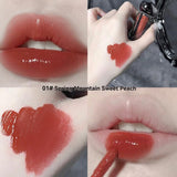 Moisturizing Lip Gloss with Hyaluronic Acid - High Shine, Non-Sticky, Silky Smooth Formula - Spring Mountain Sweet Peach