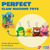 36 Pack Mini Animal Plush Toys - Party Favors, Keychain Decorations