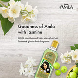 Dabur Amla Jasmine Hair Oil 100ml - Natural Care for Long, Strong Dark Hair