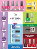 Golden Rose Rich Color Nail Lacquer #130 - Long-lasting Shine