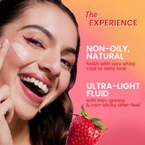 Dot & Key Strawberry Dew Tinted Sunscreen SPF 50+ PA++++ - Porcelain Shade, Water & Sweat Resistant, All Skin Types, 50ml