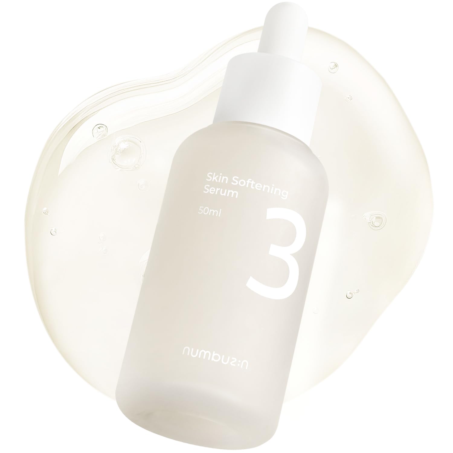 numbuzin No.3 Skin Softening Serum – Pore Care for Smooth, Radiant Texture with Bifida, Galactomyces & Niacinamide | Korean Skincare for Face | 50ml