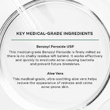 Replenix Benzoyl Peroxide 10% Acne Wash with Aloe Vera - 6.7 Fl Oz