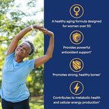 Puritans Pride Ultra Woman 50 Plus Multivitamin with Zinc - 120 Count