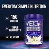 Vega Protein Made Simple - Dark Chocolate Plant-Based Powder, 9.6 oz