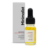 Minimalist 25% AHA + 2% BHA + 5% PHA Peeling Solution - 10ml | Weekend Exfoliation for Glowing Skin & Pore Cleansing