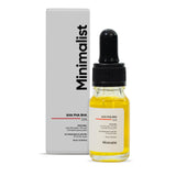 Minimalist 25% AHA + 2% BHA + 5% PHA Peeling Solution - 10ml | Weekend Exfoliation for Glowing Skin & Pore Cleansing