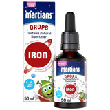 Martians Daily Multivitamin Drops 50ml - Dietary Supplement with Iron, Vitamin C, B12, and Folic Acid - Supports Overall Health & Wellbeing