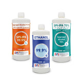 SPI Medical Alcohol Disinfectant Set - Ethanol & Isopropyl Alcohol