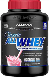 ALLMAX, CLASSIC ALLWHEY®, 100% Whey Protein, Strawberry, 5 lbs (2.27 kg)