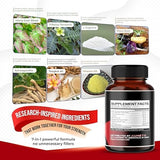 8IN1 Ultra Test Support with Tribulus Terrestris, Tongkat Ali, Maca Root, Beet Root, L-Arginine, Vitamin D3 - Strength, Stamina & Muscle Growth Support (90 Count (Pack of 1))