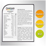 Centrum Advance Multivitamin Tablets - 100 Tabs for Day and Night Support