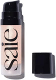 Saie Mini Glowy Super Gel Illuminator - Roseglow: Lightweight Luminizer & Primer