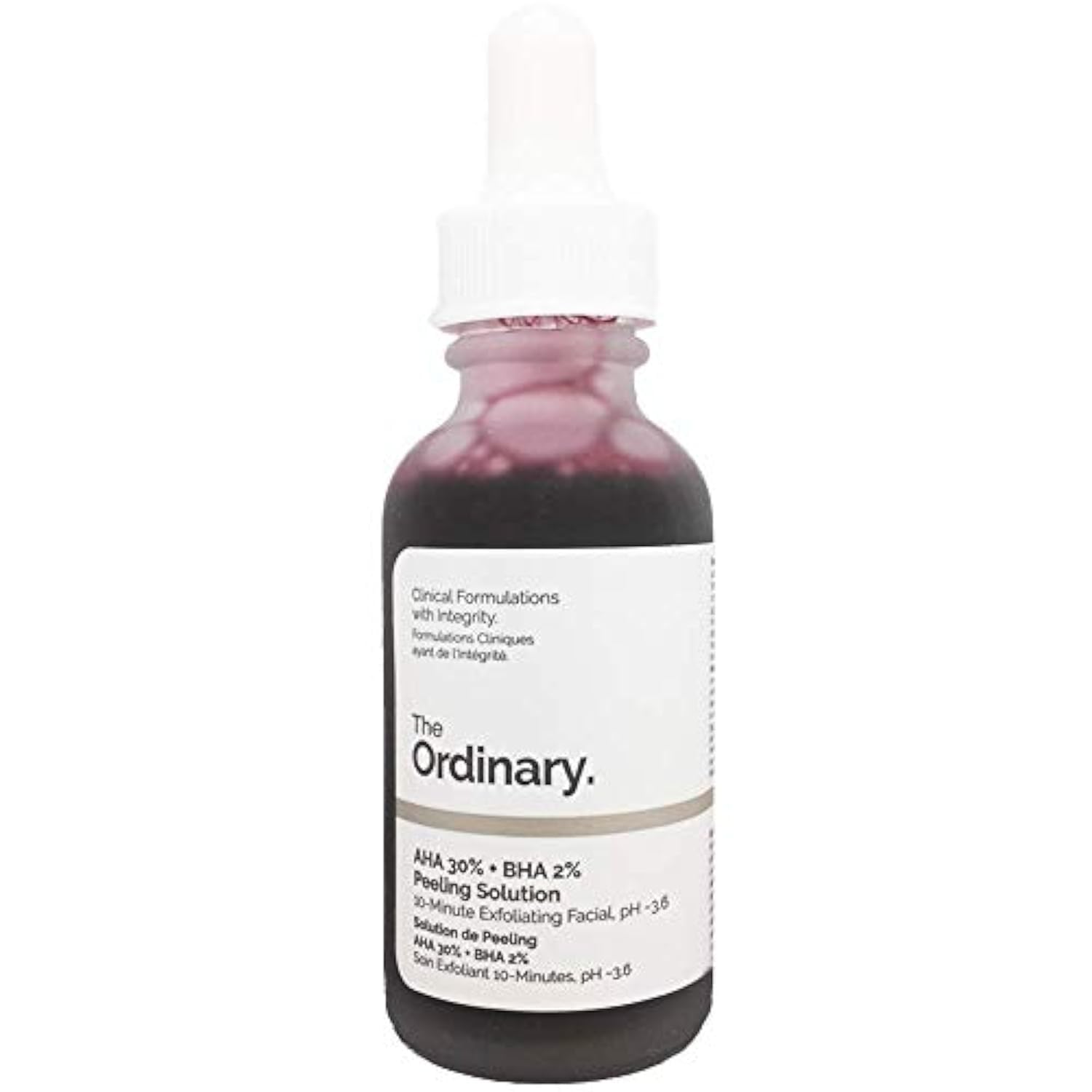 The Ordinary AHA 30% + BHA 2% Peeling Solution 30ml - Exfoliating Facial Treatment