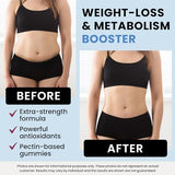 Night Time Fat Burner Gummies, Sleep Support & Weight Loss Supplement | Slimming Hunger Suppressant & Metabolism Booster, Shred Belly Fat While You Sleep | Nighttime Diet Gummies for Women & Men 60ct