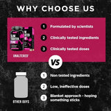 UNALTERED Belly Fat Burner for Women - Slim Waist, Lose Stomach Fat, Reduce Bloating - Natural Weight Loss Pills, Appetite Suppressant, & Metabolism Booster - 90 Capsules