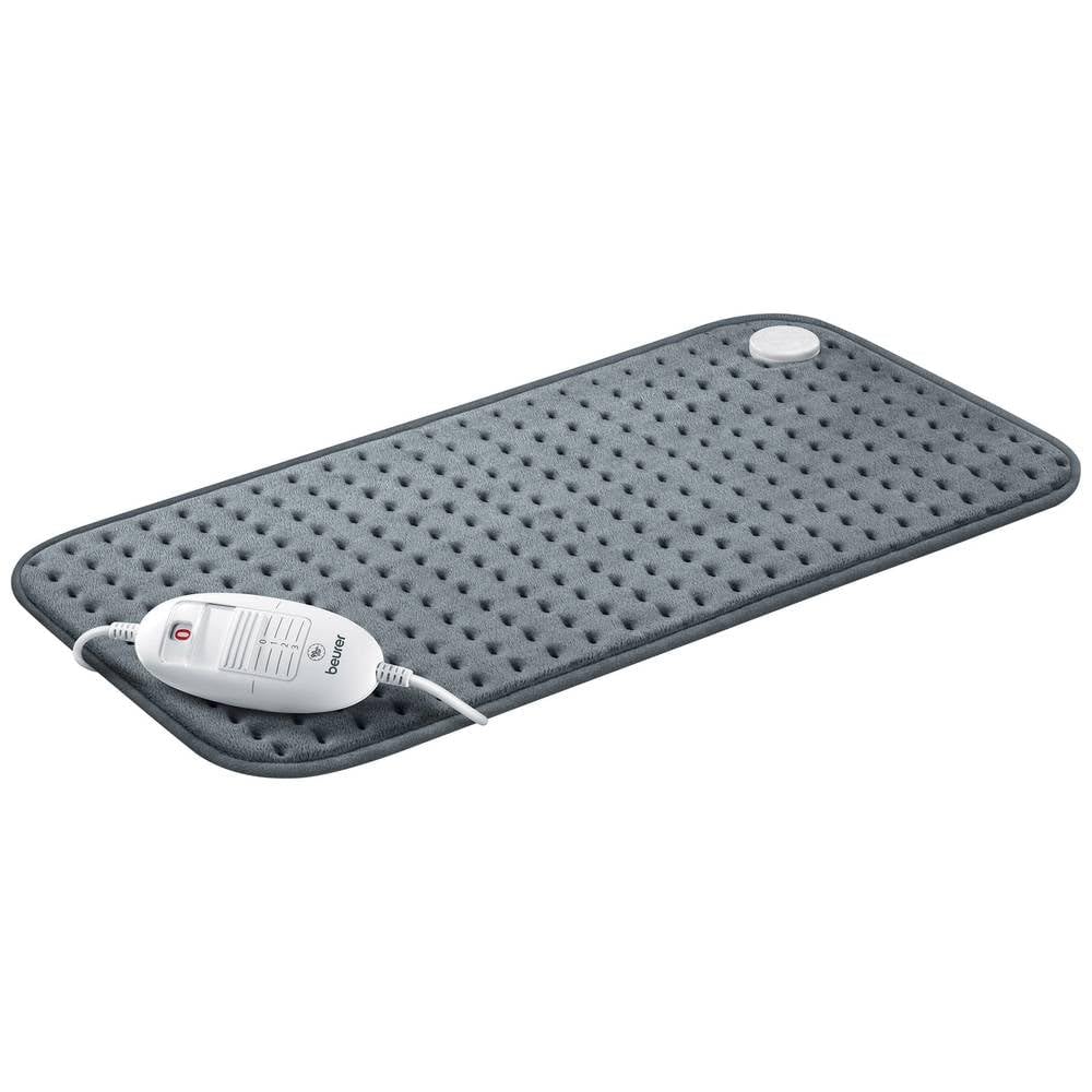 Beurer HK 123 Plush XXL Heating Pad - 3 Temps, Auto Shut-Off, Washable