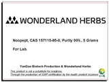 TTAMG WonderLand Herbs Noopept Powder - 99+% Purity (5 Grams)