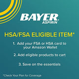 Bayer Aspirin Regimen 81mg: 120 Enteric-Coated Tablets for Pain & Fever Relief