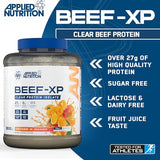 Applied Nutrition Beef-XP Protein Supplement - Orange & Mango 1800g | 60 Servings | Tropical Beef Isolate