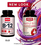 Jarrow Formulas Methyl B-12 Vitamin B12 500mcg Cherry Lozenges 100 Pcs