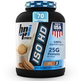 BPI Sports ISO HD 100% Pure Isolate Protein Vanilla Cookie - 4.8 lbs