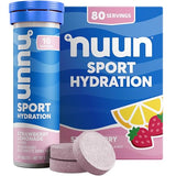 Nuun Sport Electrolyte Drink Tablets - Strawberry Lemonade (80 Servings)