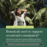 Gaia Herbs Rapid Relief Natural Laxative - 90 Tablets