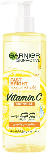 Garnier SkinActive Vitamin C Purifying Gel Wash - Brighten & Purify