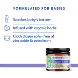 Motherlove Organic Diaper Balm with Antifungal & Antibacterial Herbs (1 oz)