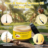 100% Raw Batana Oil - Organic Hair Oil from Honduras for Deep Hydration & Hair Growth - 156.6ml (5.3 fl oz)