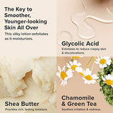 Paula's Choice Skin Revealing Body Lotion 10% AHA - Glycolic Acid & Antioxidants for Normal Dry Skin 7 oz