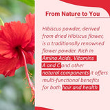 USDA Certified Organic Hibiscus Powder - 100% Pure & Natural for Hair, Skin & Health - 8 Oz (227g) - Resealable Ziplock Pouch