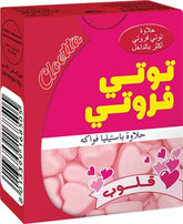 Red Band Tutti-Frutti Fruit Pastilles - Pack of 30 Hearts