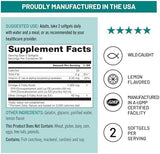 NatureWise Omega-3 Fish Oil Supplement - Extra Strength Formula for Heart & Brain Health