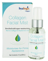 Hyalogic SPA Collagen Face Mist with Hyaluronic Acid - Hydrating & Firming Spray for Radiant Skin, 2 Fl oz