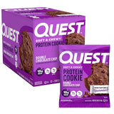 Quest Nutrition Double Chocolate Chip High Protein Cookies (12 Pack)