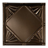 Erie Bronze Burst Nail-Up Ceiling Tile Sample (12x12 Inch)