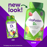 Vitafusion Vitamin D3 Gummy Vitamins - 50mcg per Serving, Immune Support, Peach & Berry Flavors, 150 Count (75 Day Supply)