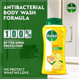 Dettol Fresh Anti-Bacterial Body Wash Twin Pack (Citrus & Orange Blossom)