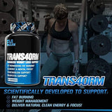 EVL Thermogenic Fat Burner Support - Fast Acting Weight Loss Energy and Appetite Support - Trans4orm Green Tea Supplement for Men and Women - 60 Servings